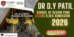 Dr. D. Y. Patil School of Design Pune Begins B.Des Admission 2026; Apply Now!
